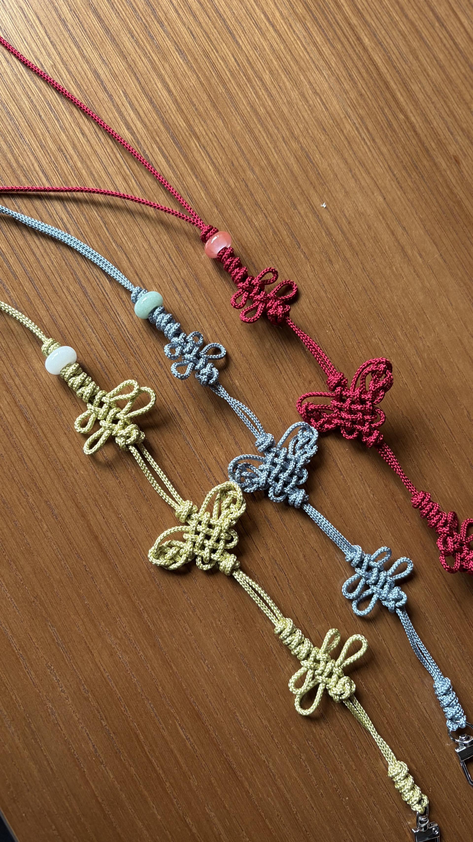 전통 매듭 크로스 스트랩 Traditional knot cross strap