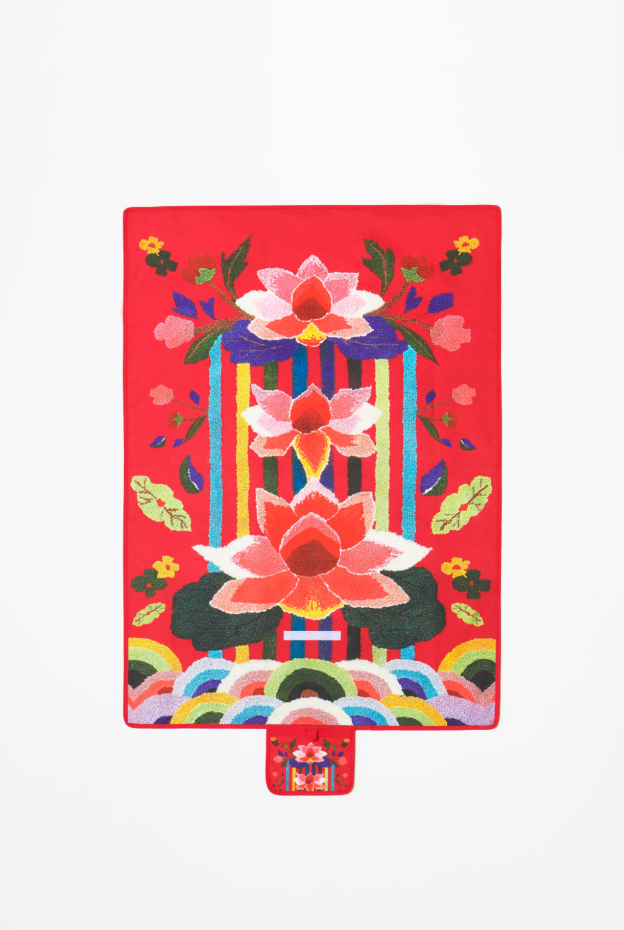 Hwalot Picnic Mat – Korean Royal Wedding Robe Pattern Waterproof Blanket
