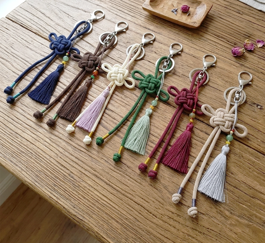 동심결 매듭 키링 Dongsimgyeol True Lover's Knot Keyring