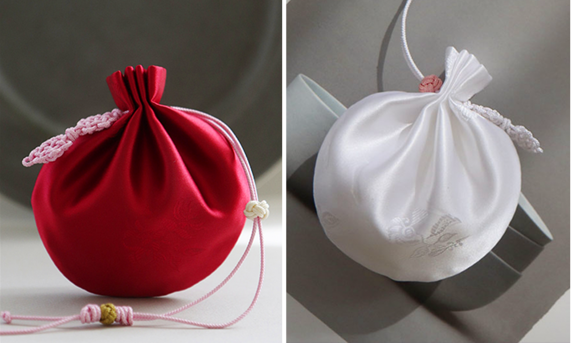 복주머니 Korean Traditional Lucky Pouch Fortune Bag