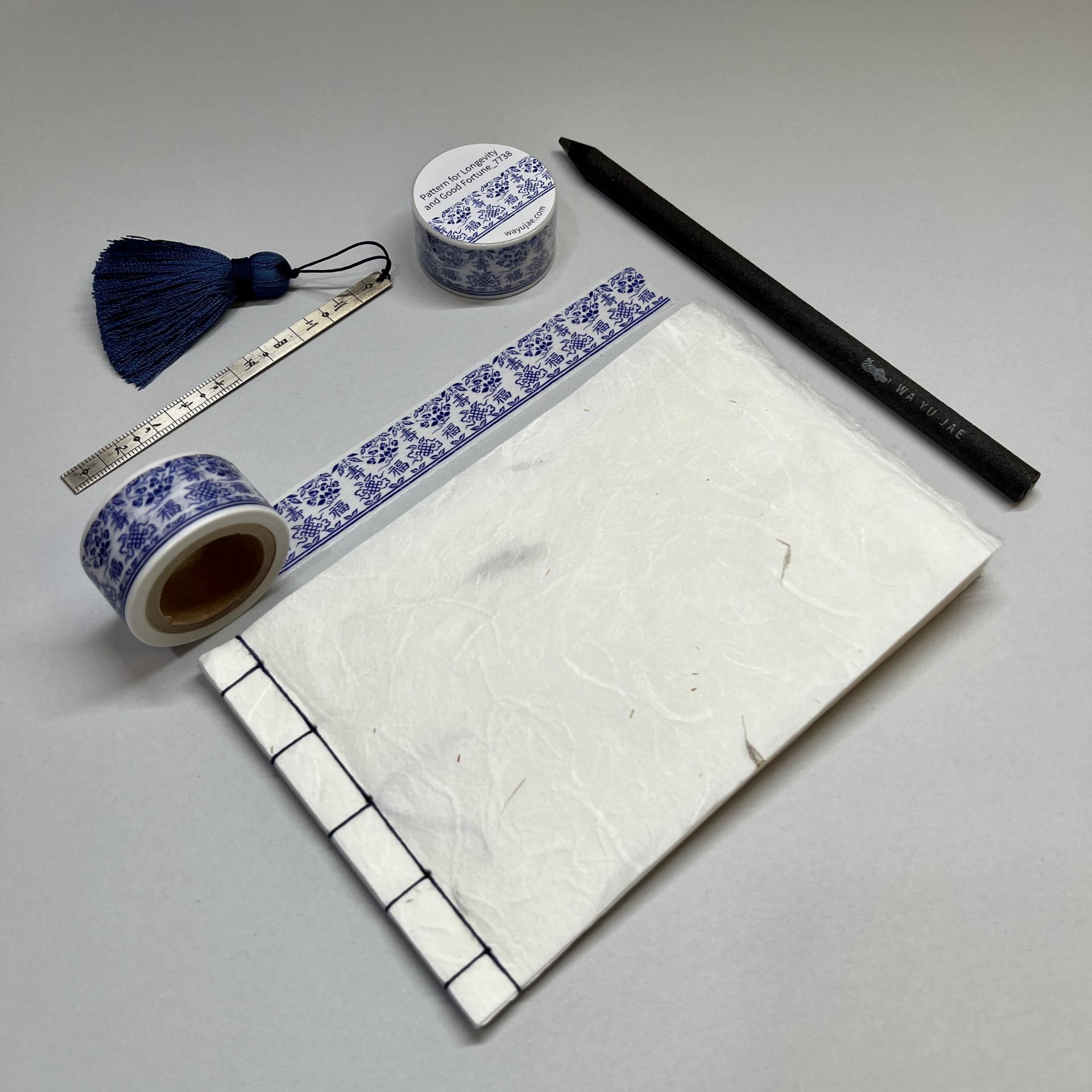 수복무늬 마스킹테이프 Pattern of Longevity and Good Fortune Masking Tape