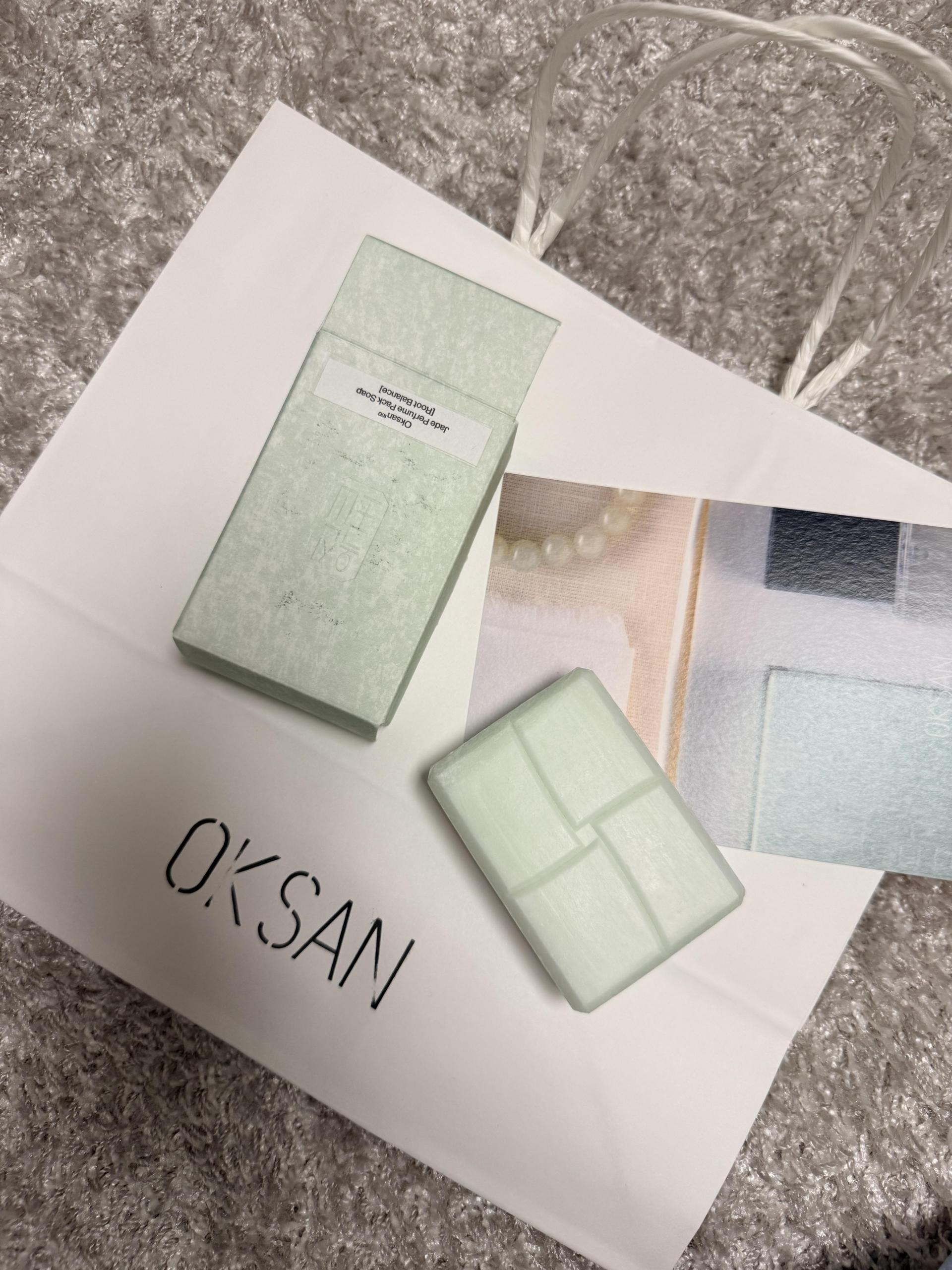 White Jade Perfume Pack Soap – Korean Vegan Face & Body Cleansing Bar