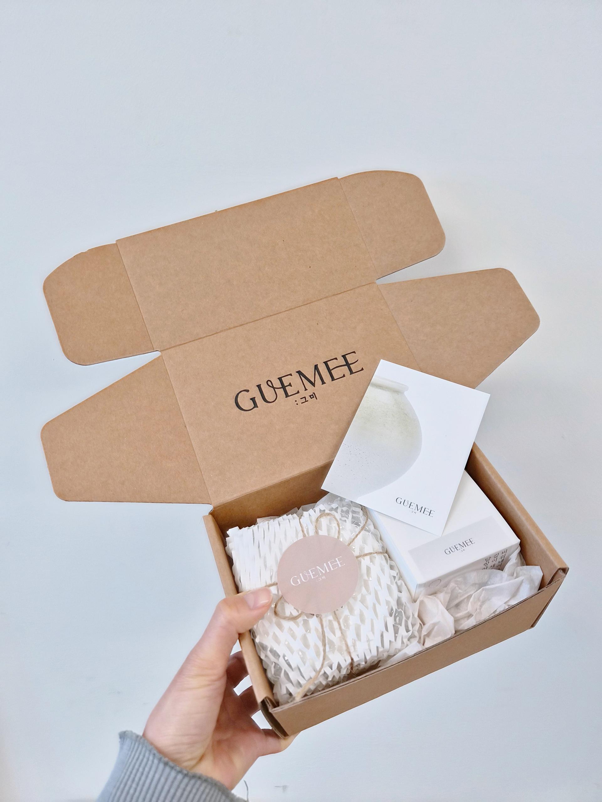 달항아리 비누 Moon jar shaped scented soap