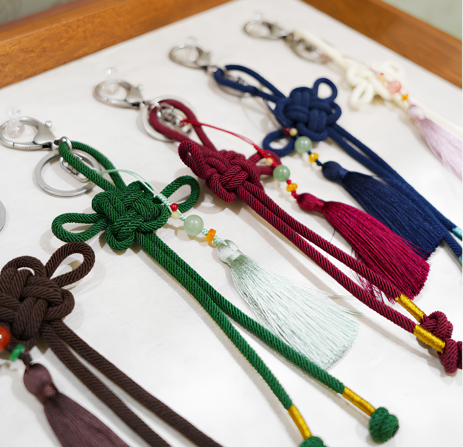 동심결 매듭 키링 Dongsimgyeol True Lover's Knot Keyring