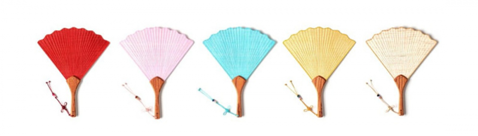 모시선 부채 Ramie hand fan