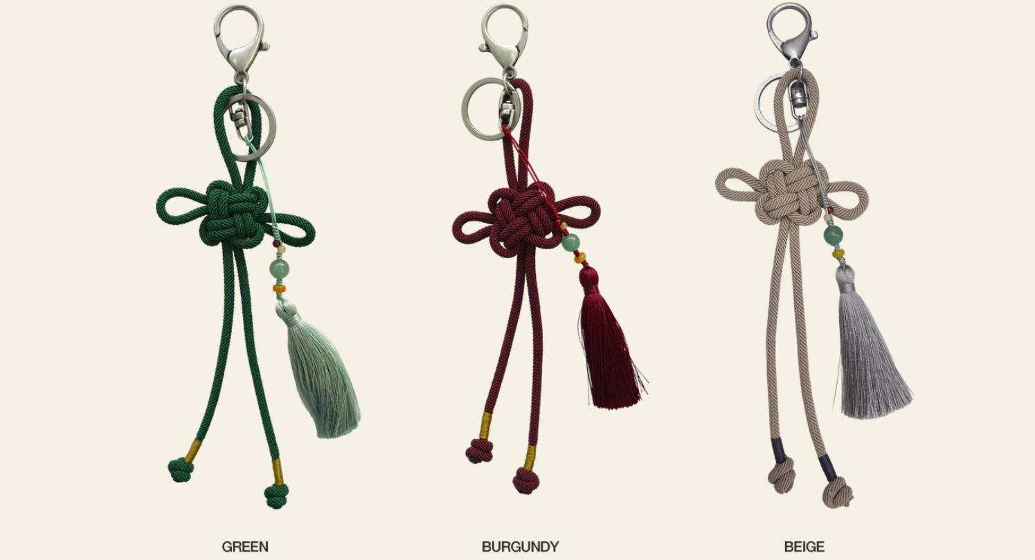 동심결 매듭 키링 Dongsimgyeol True Lover's Knot Keyring