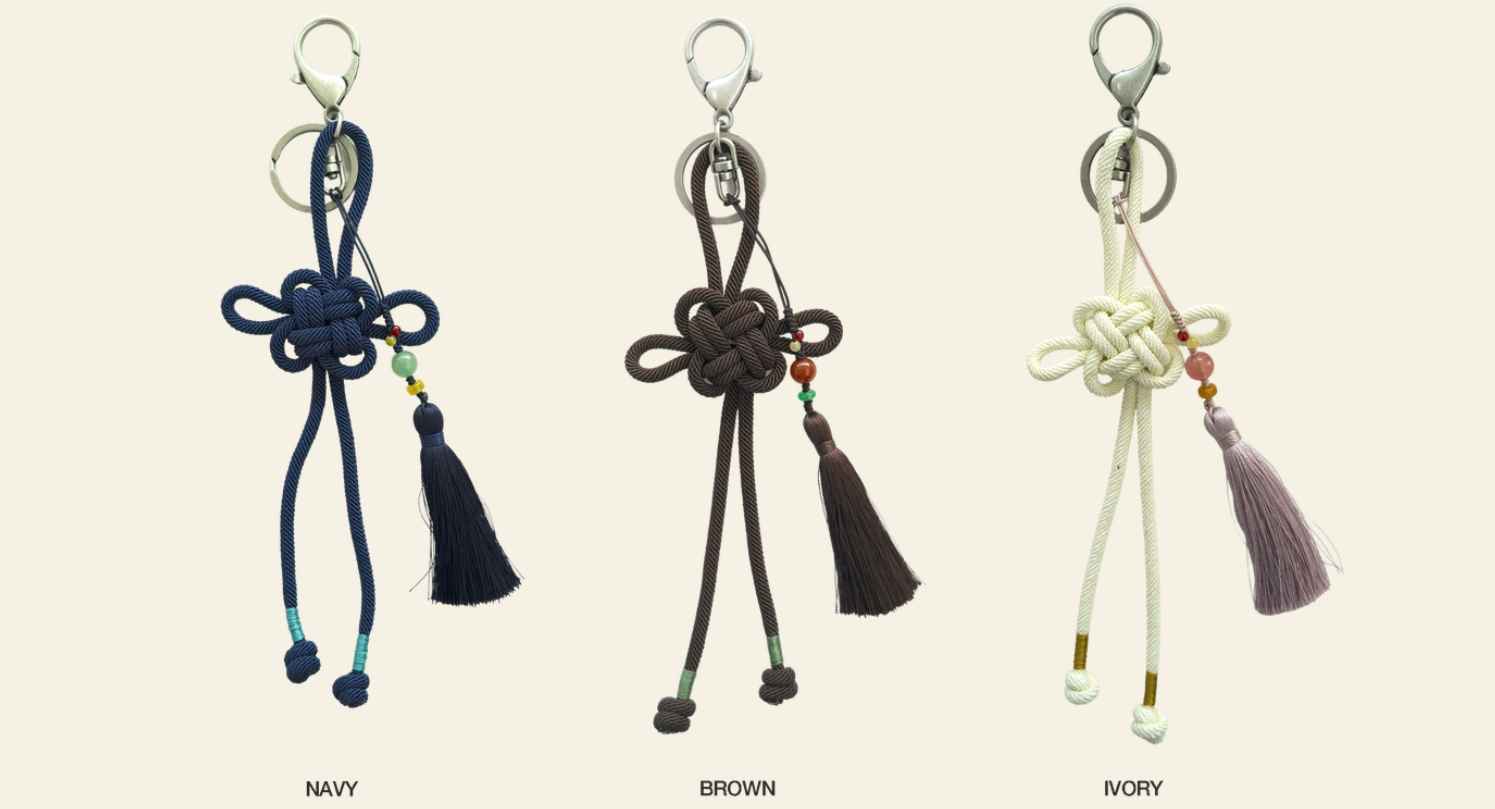 동심결 매듭 키링 Dongsimgyeol True Lover's Knot Keyring