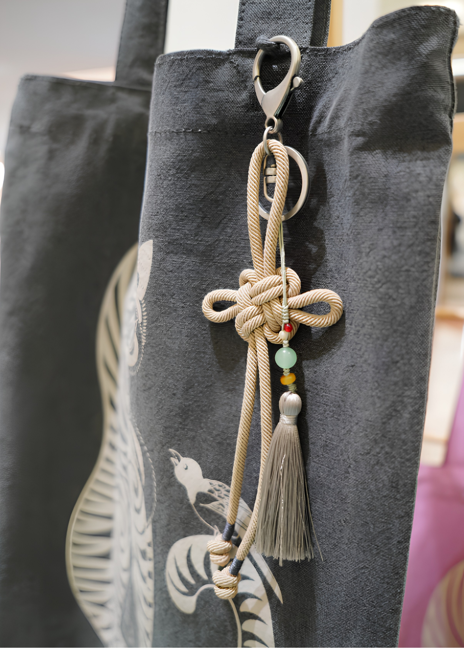 동심결 매듭 키링 Dongsimgyeol True Lover's Knot Keyring