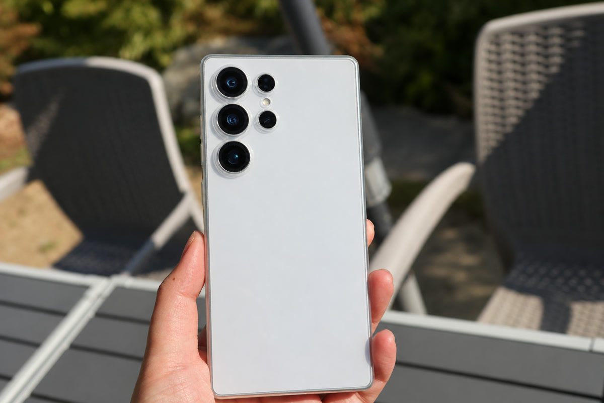 PAPERCASE 갤럭시 S25 Ultra Clear 사진 보정 시안
