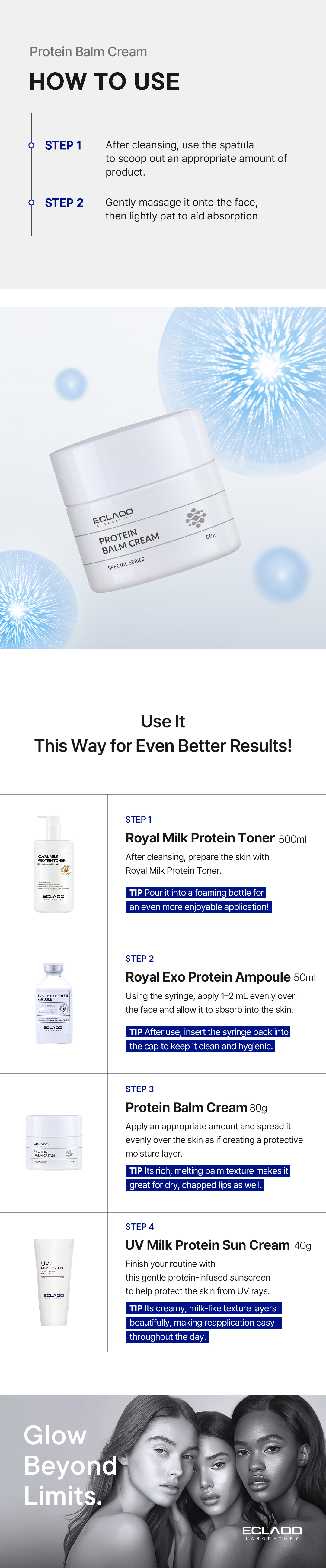 Protein balm cream 80g