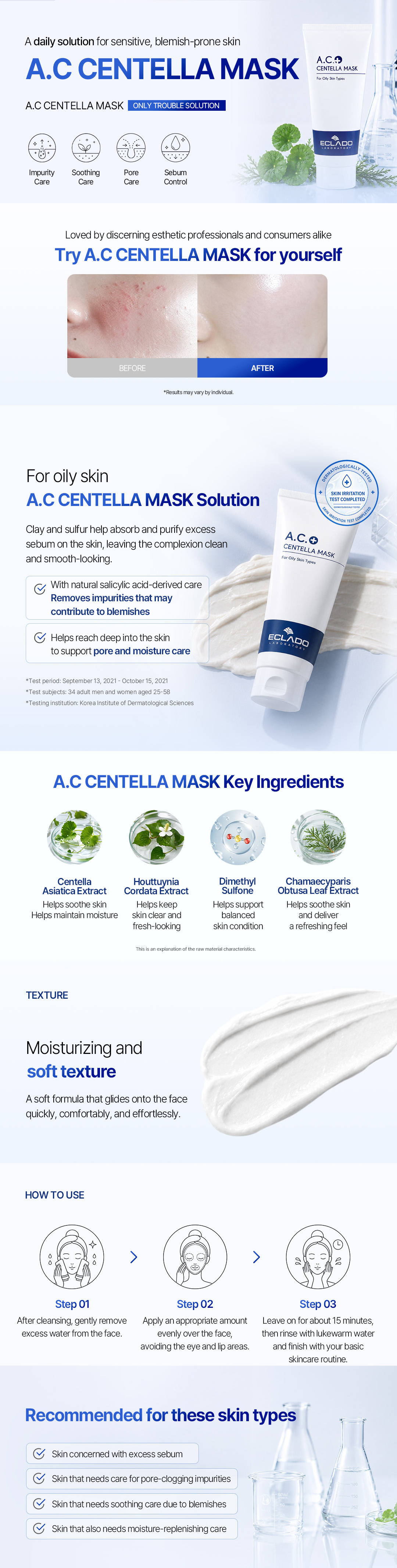 A.C Centella Mask
