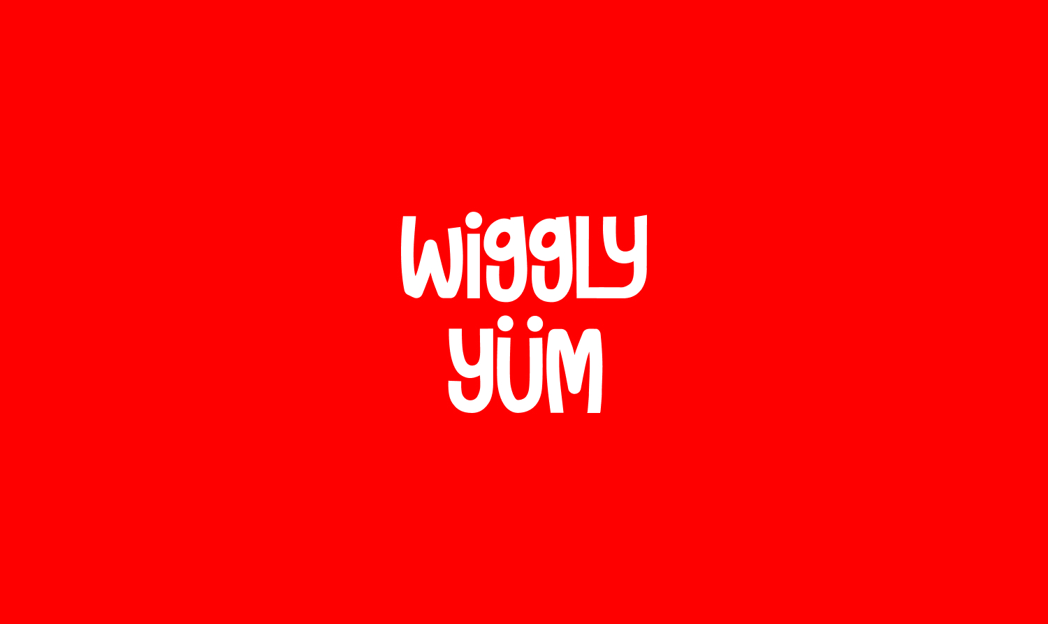 Wiggly Yum branding project