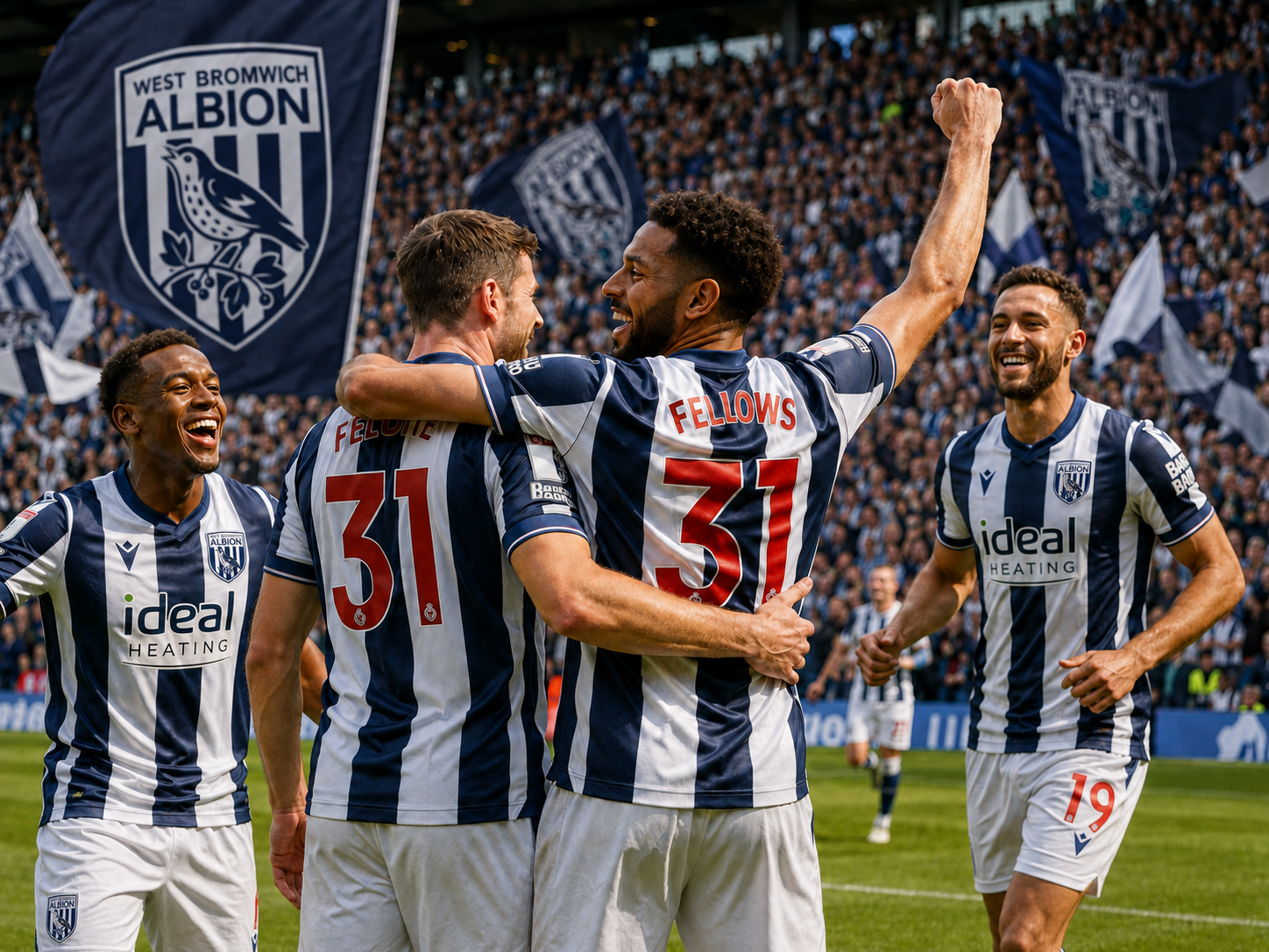 West Bromwich Albion identity application 4