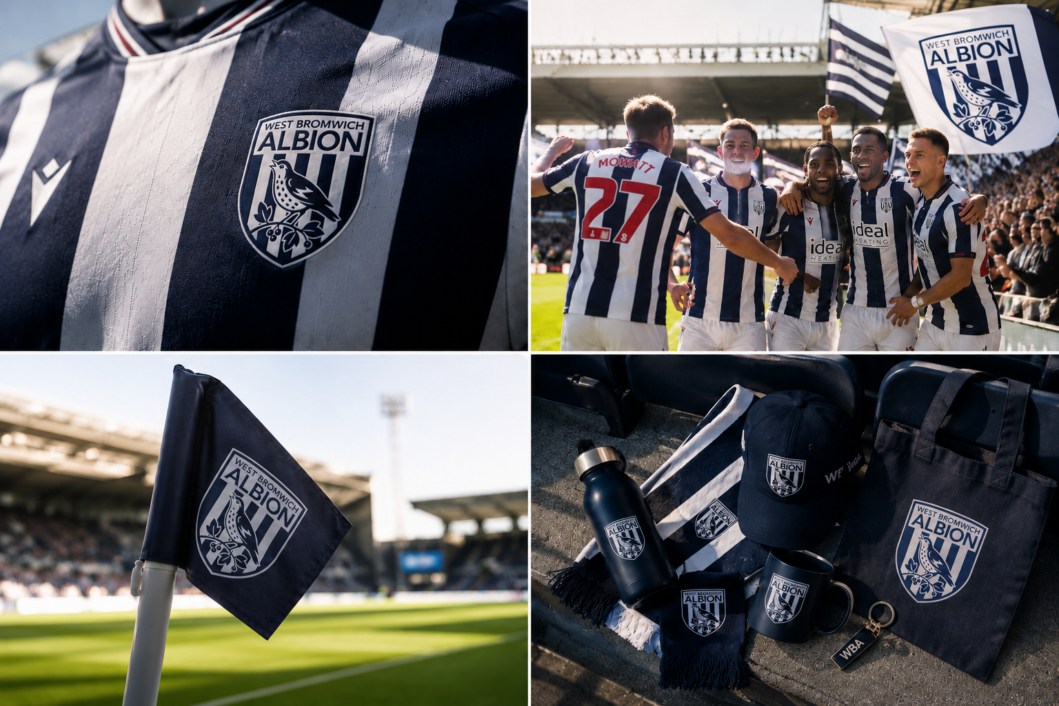 West Bromwich Albion identity application 3