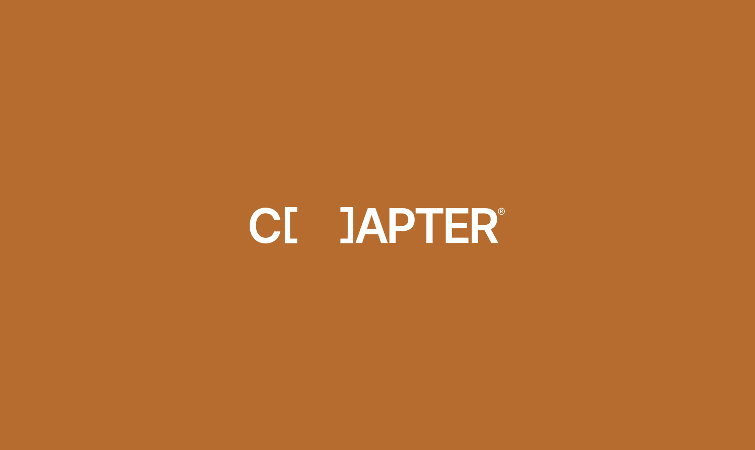 CHAPTER branding project