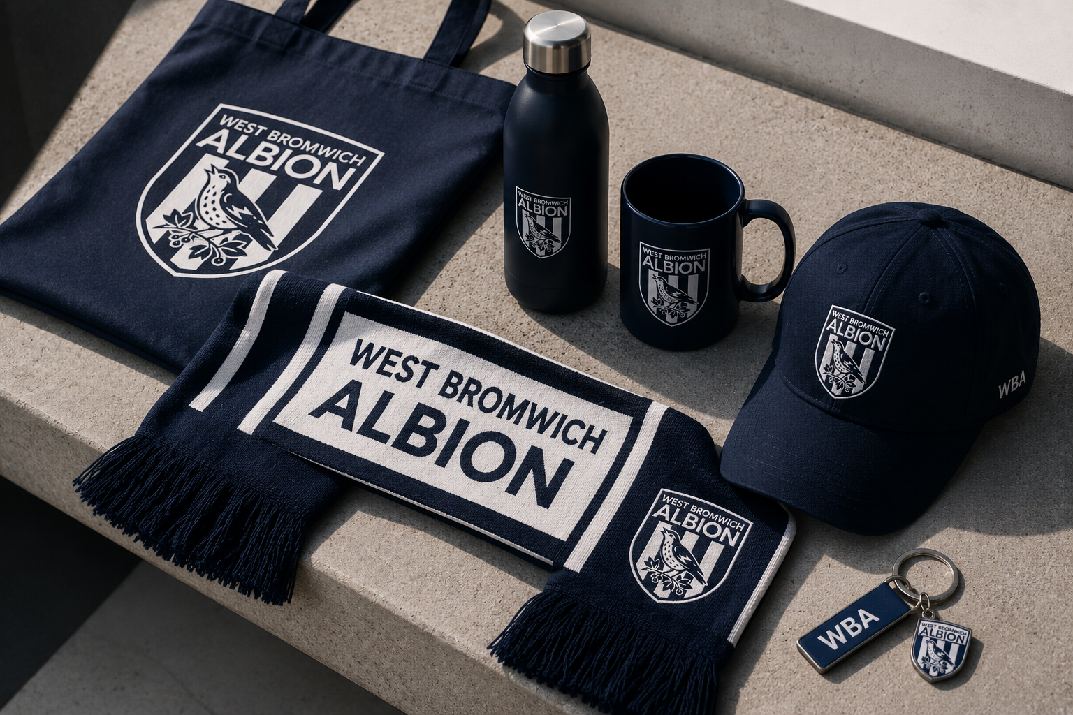 West Bromwich Albion identity application 1