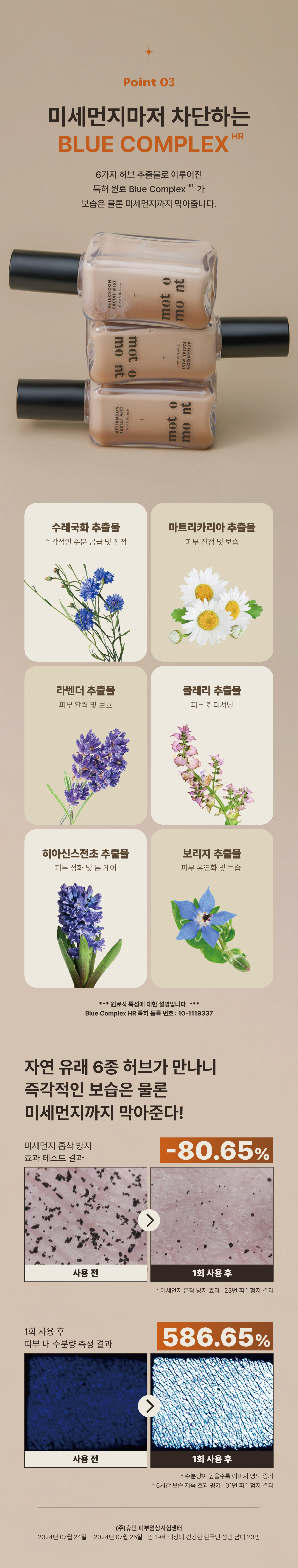모토몬트 애프터눈 페이셜 미스트 (100ml)