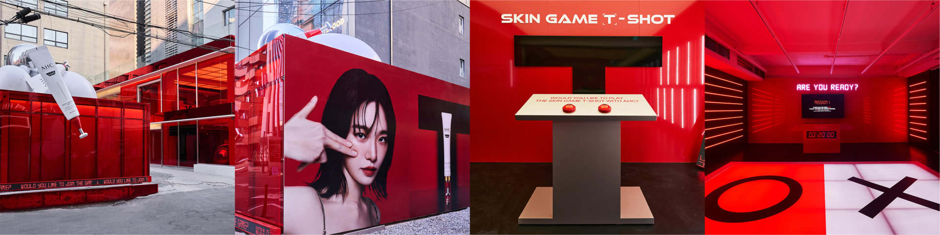 🧴 성수에서 만나는 뷰티 플레이존, AHC SKIN GAME T SHOT 팝업스토어
