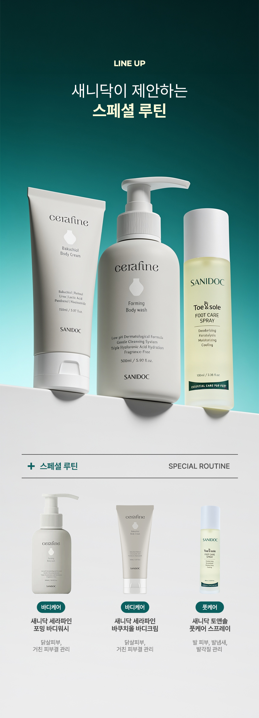 새니닥 토앤솔 풋케어 스프레이 티트리레몬그라스, 100ml, 1개