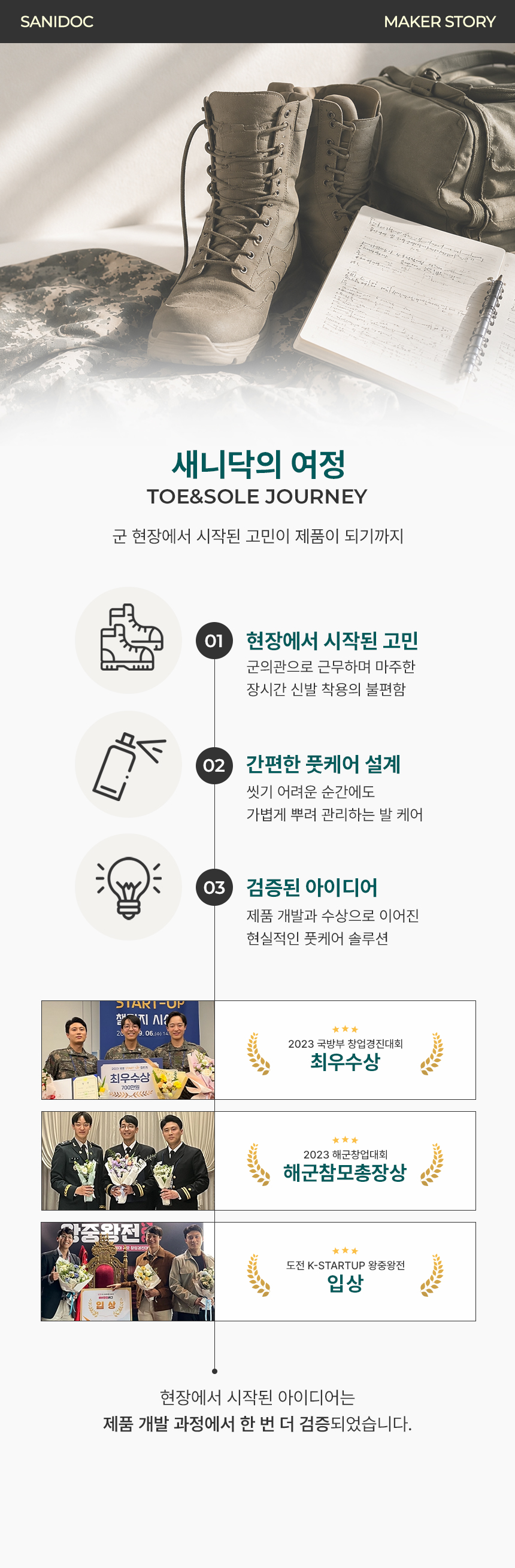 새니닥 토앤솔 풋케어 스프레이 티트리레몬그라스, 100ml, 1개