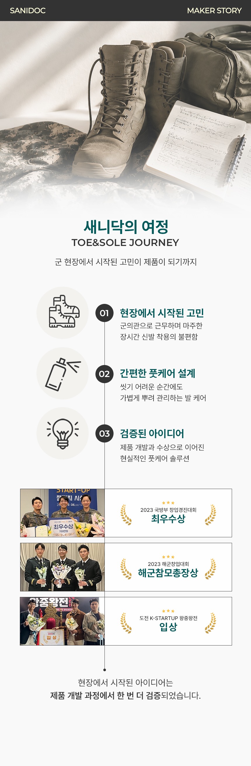 새니닥 토앤솔 풋케어 스프레이 티트리레몬그라스, 100ml, 1개