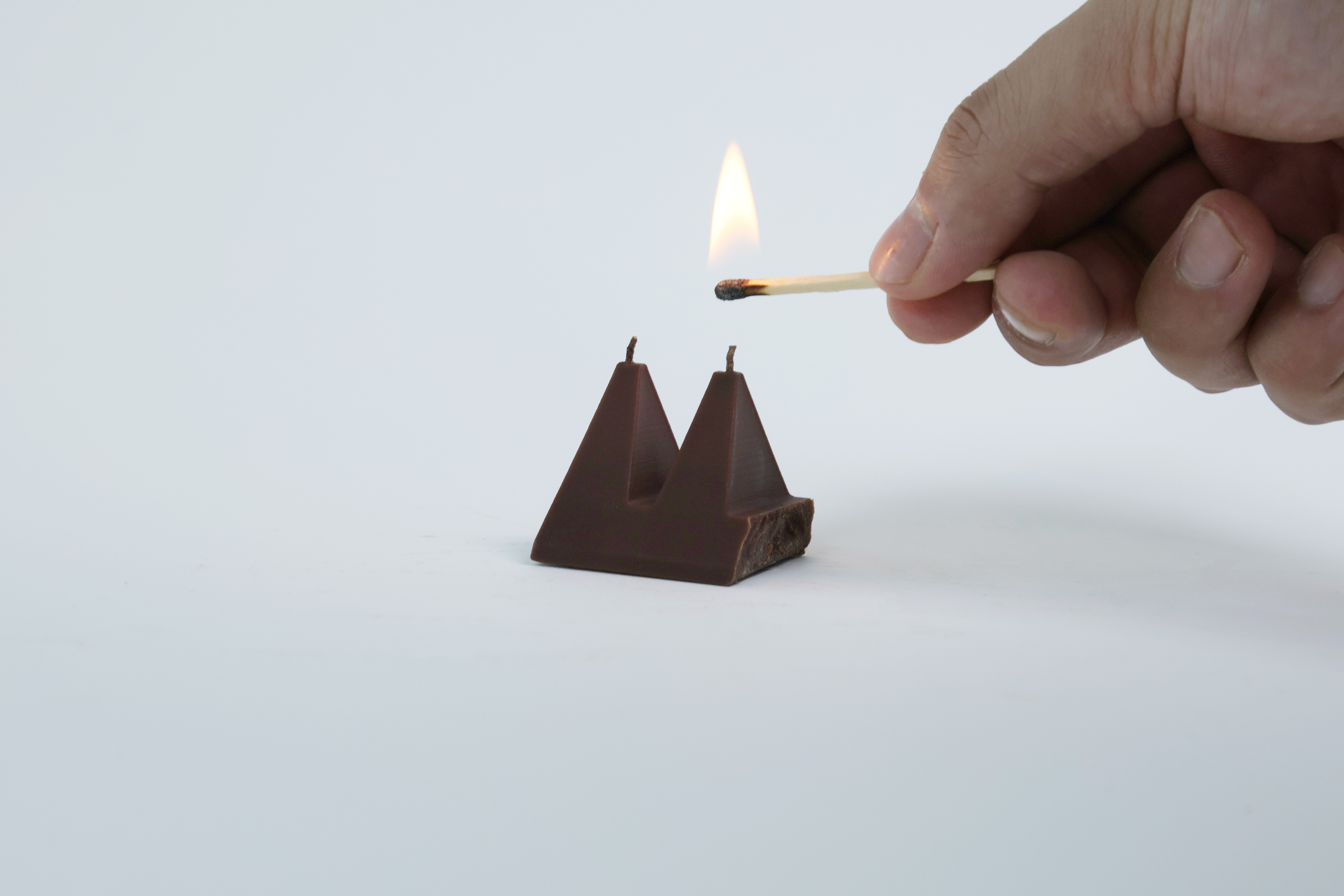 Cacao candle (Two-Color set)