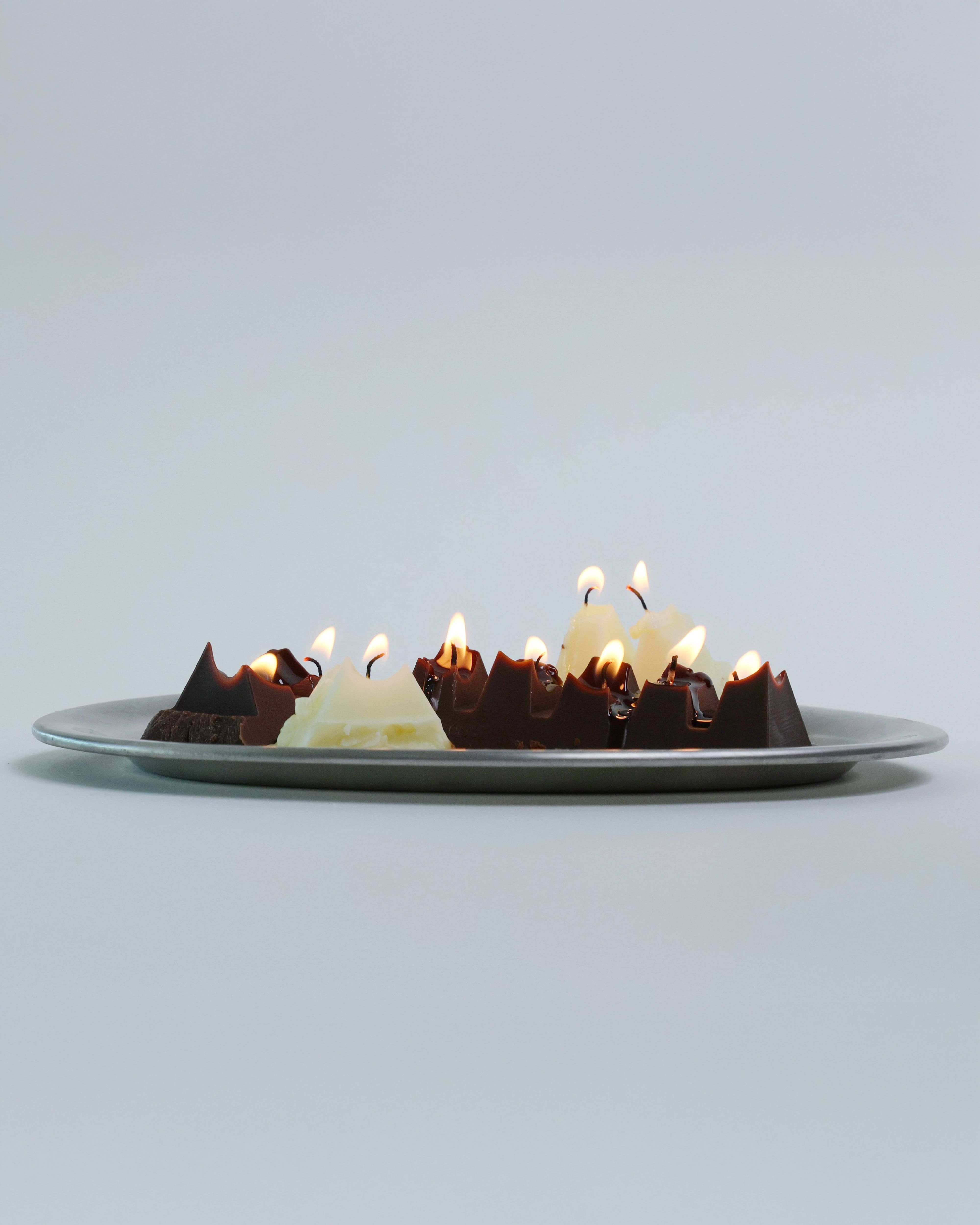 Cacao candle (Two-Color set)