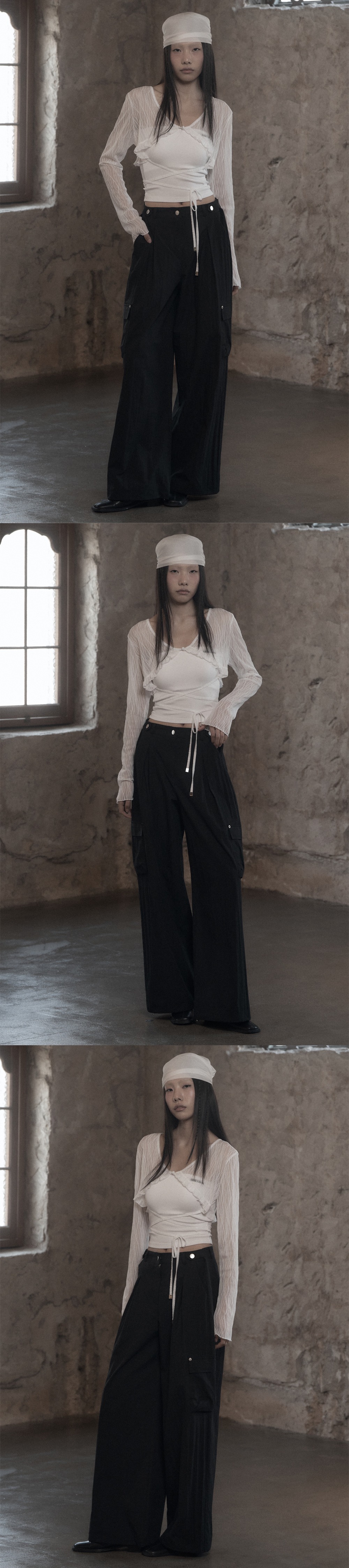 바지 모델 착용 이미지-S2L2