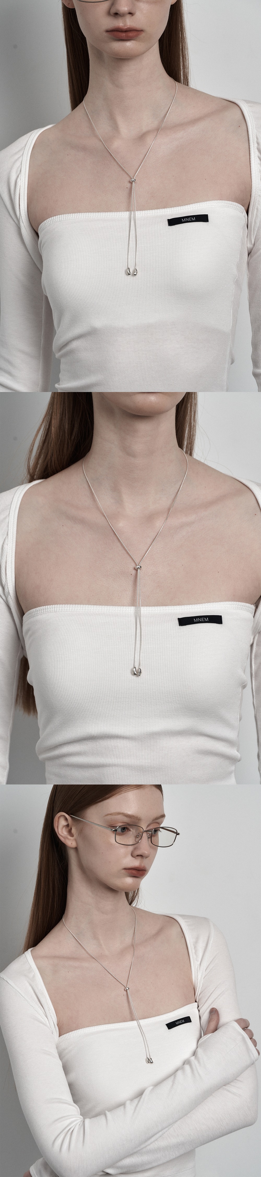 반팔 티셔츠 모델 착용 이미지-S1L3