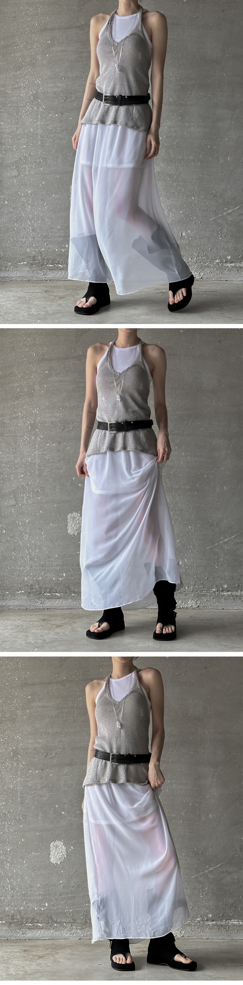 드레스 모델 착용 이미지-S1L3