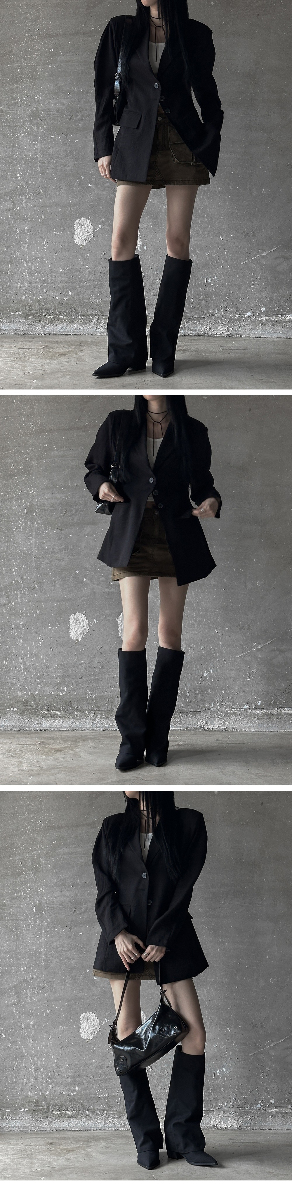 미니 스커트 모델 착용 이미지-S1L9