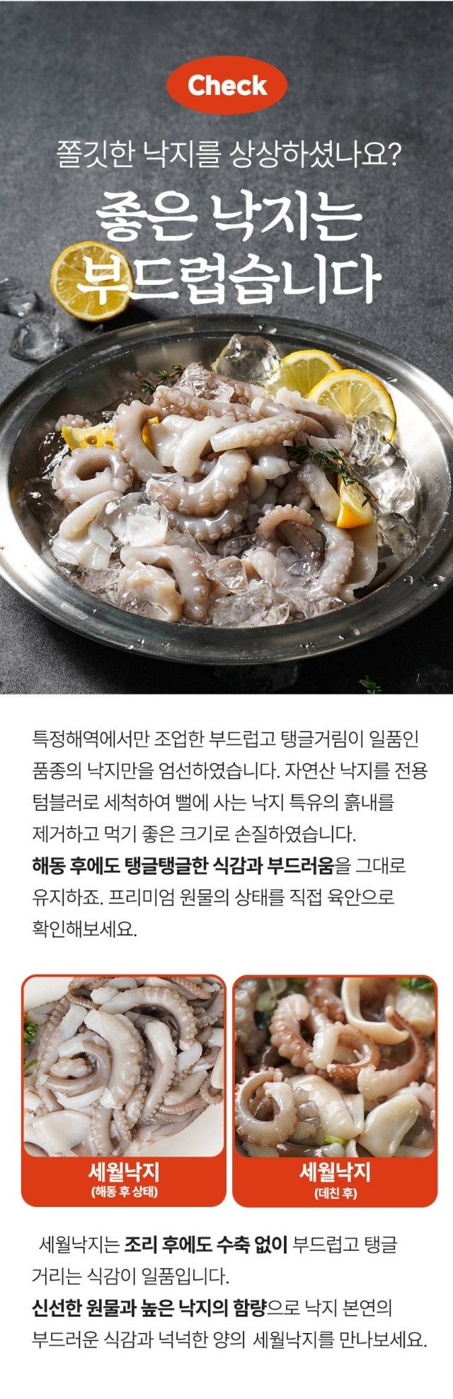 세월낙지 450g (2~3인분) 낙지볶음 밀키트