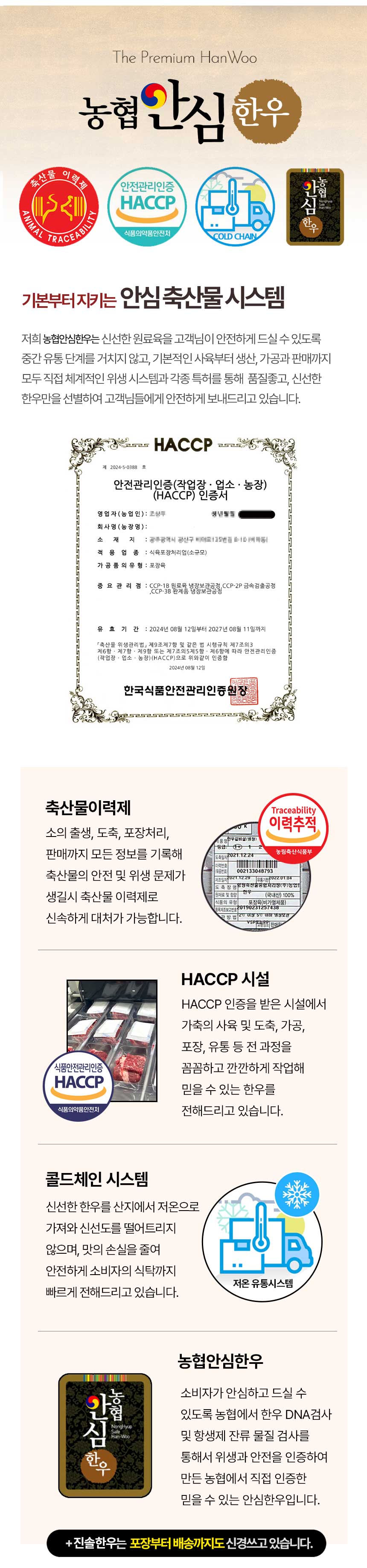 농협안심한우1등급 명품선물세트 1kg (등심500g+불고기500g)