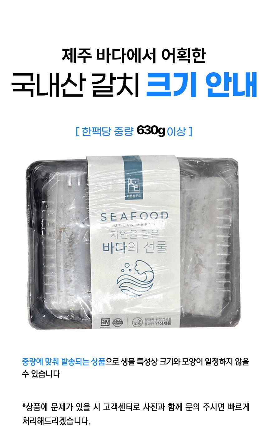 [산지직송]제주 선동갈치 선물세트