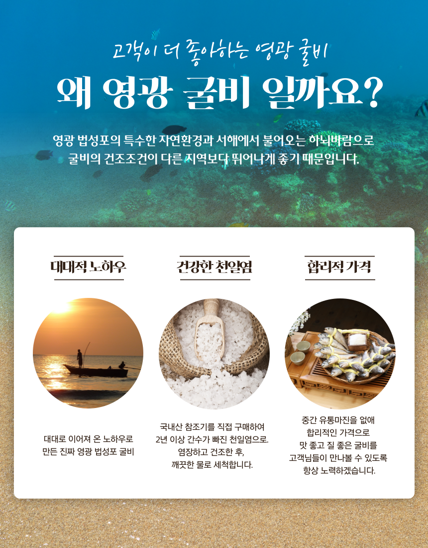 [산지직송] 법성포 영광 손질굴비 2kg (50~60미)