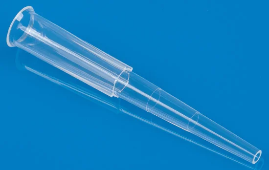 Right side view of 200uL wide bore tip.