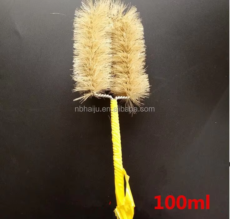 맞춤형 OEM 실험실 화학 비커 청소 브러시 천연 강모 또는 나일론 선택