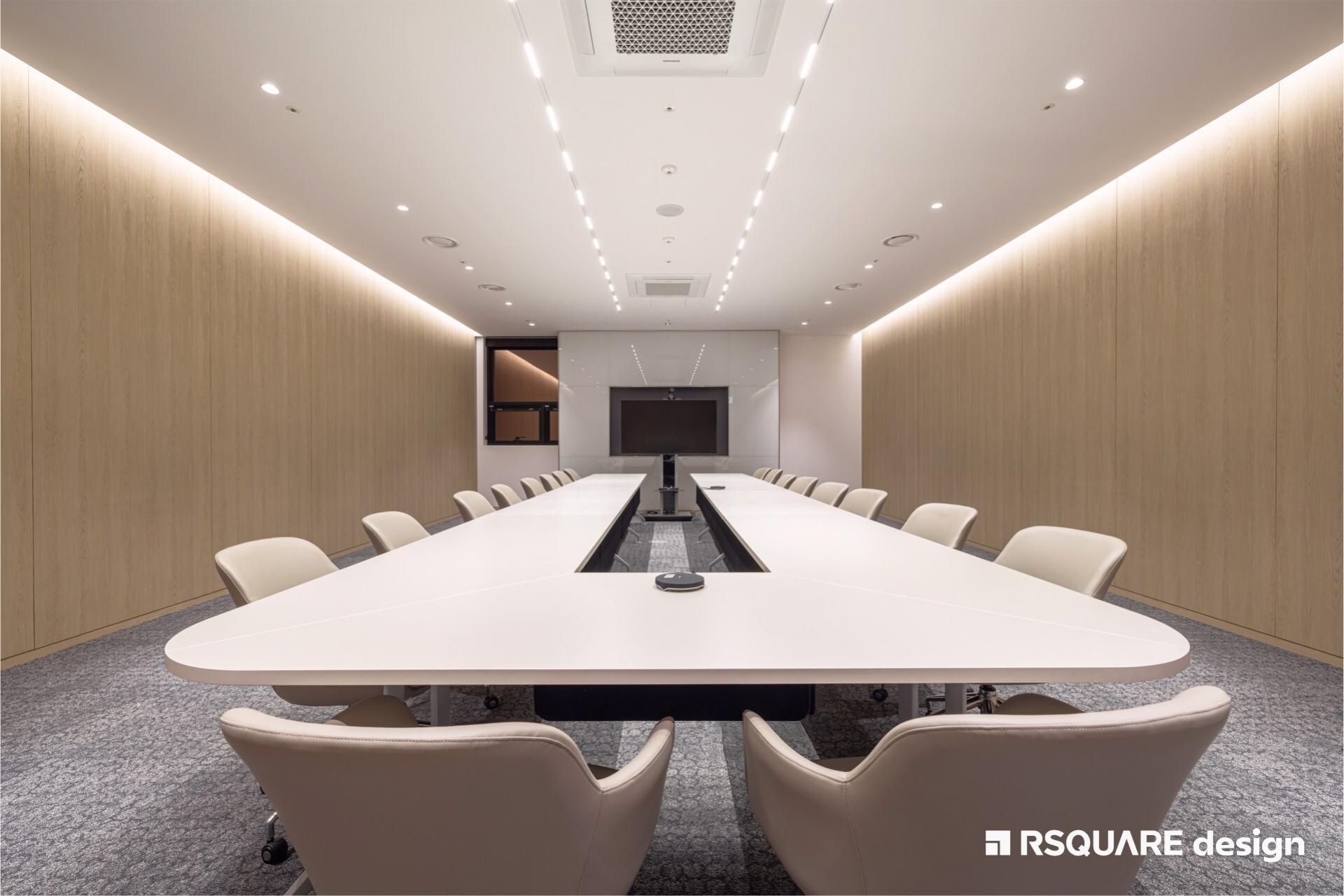알스퀘어디자인_한솔케미칼_오피스 인테리어_회의실