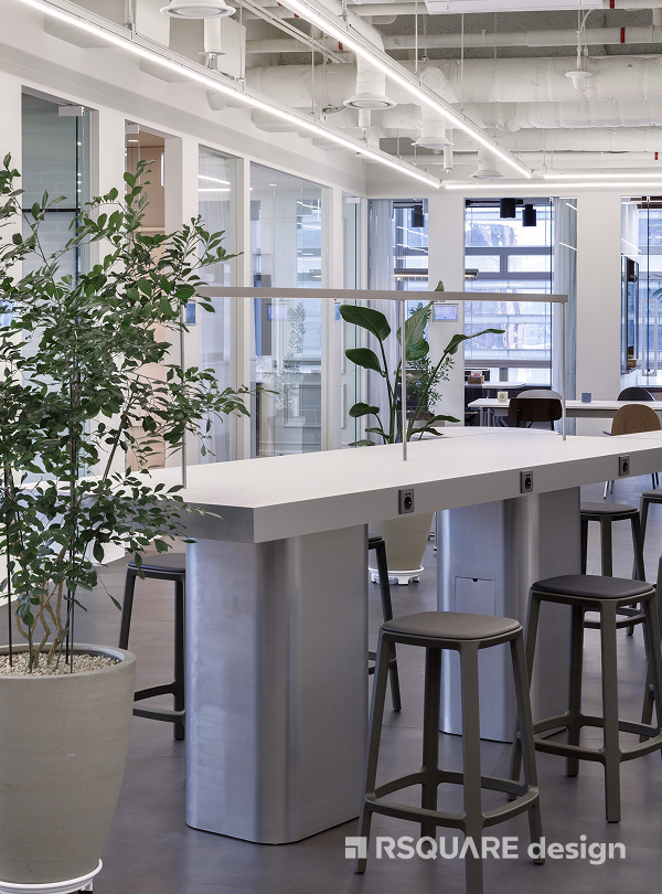 알스퀘어디자인_버킷플레이스(오늘의집)_오피스 인테리어_라운지 테이블