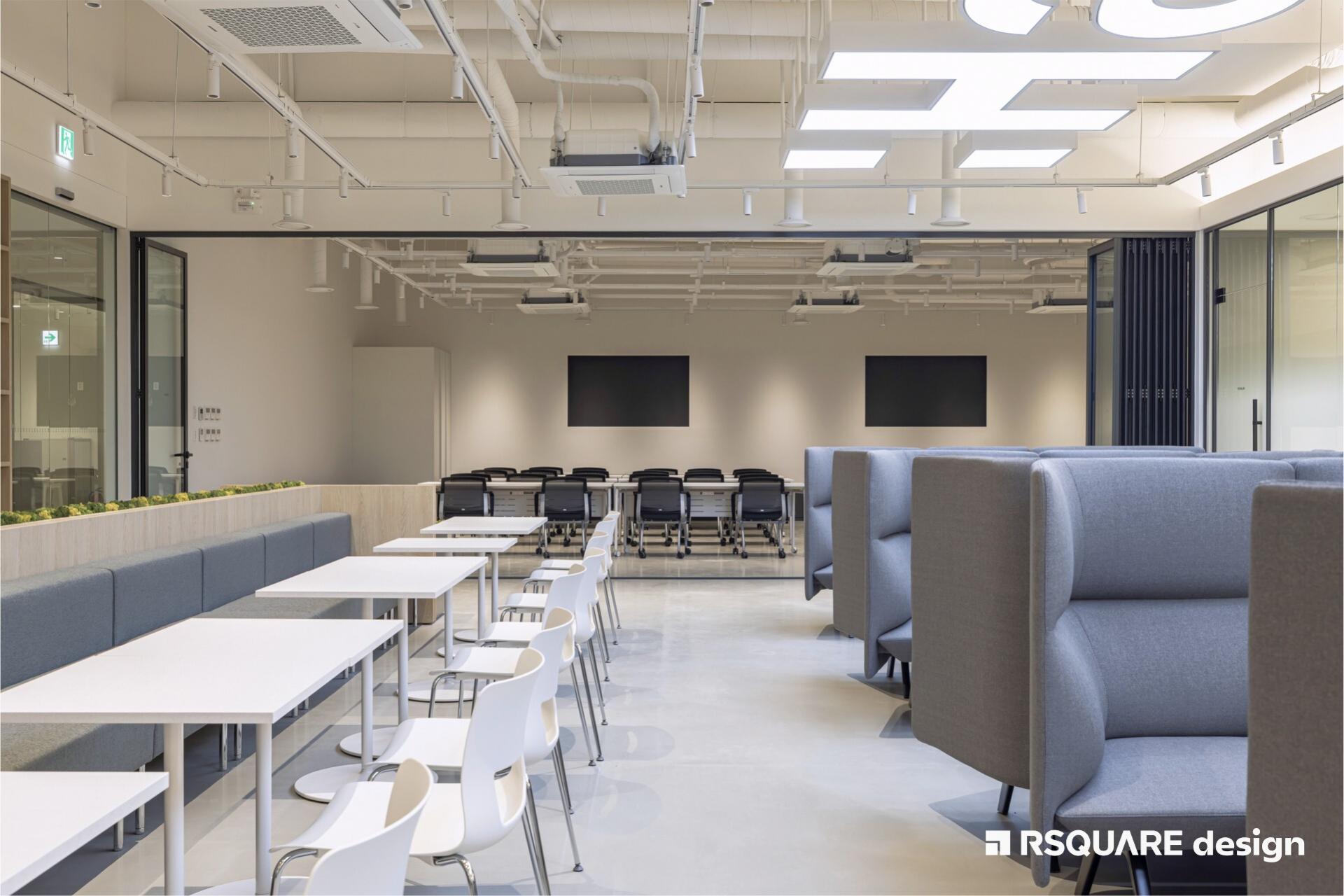 알스퀘어디자인_한솔케미칼_오피스 인테리어_타운홀