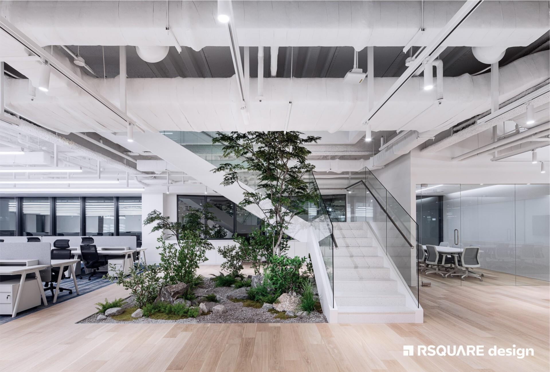 알스퀘어디자인_토스페이먼츠_오피스 인테리어_계단