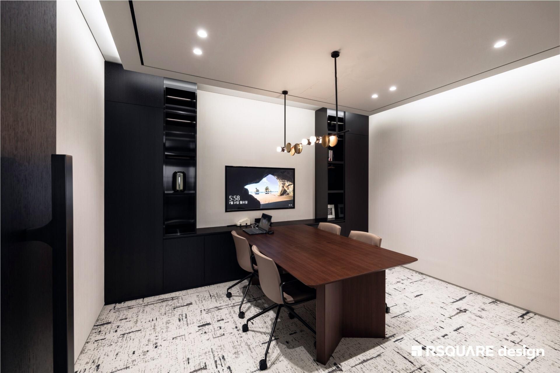 알스퀘어디자인_현대차증권 강남 프리미어PB센터_상업시설 인테리어_상담실