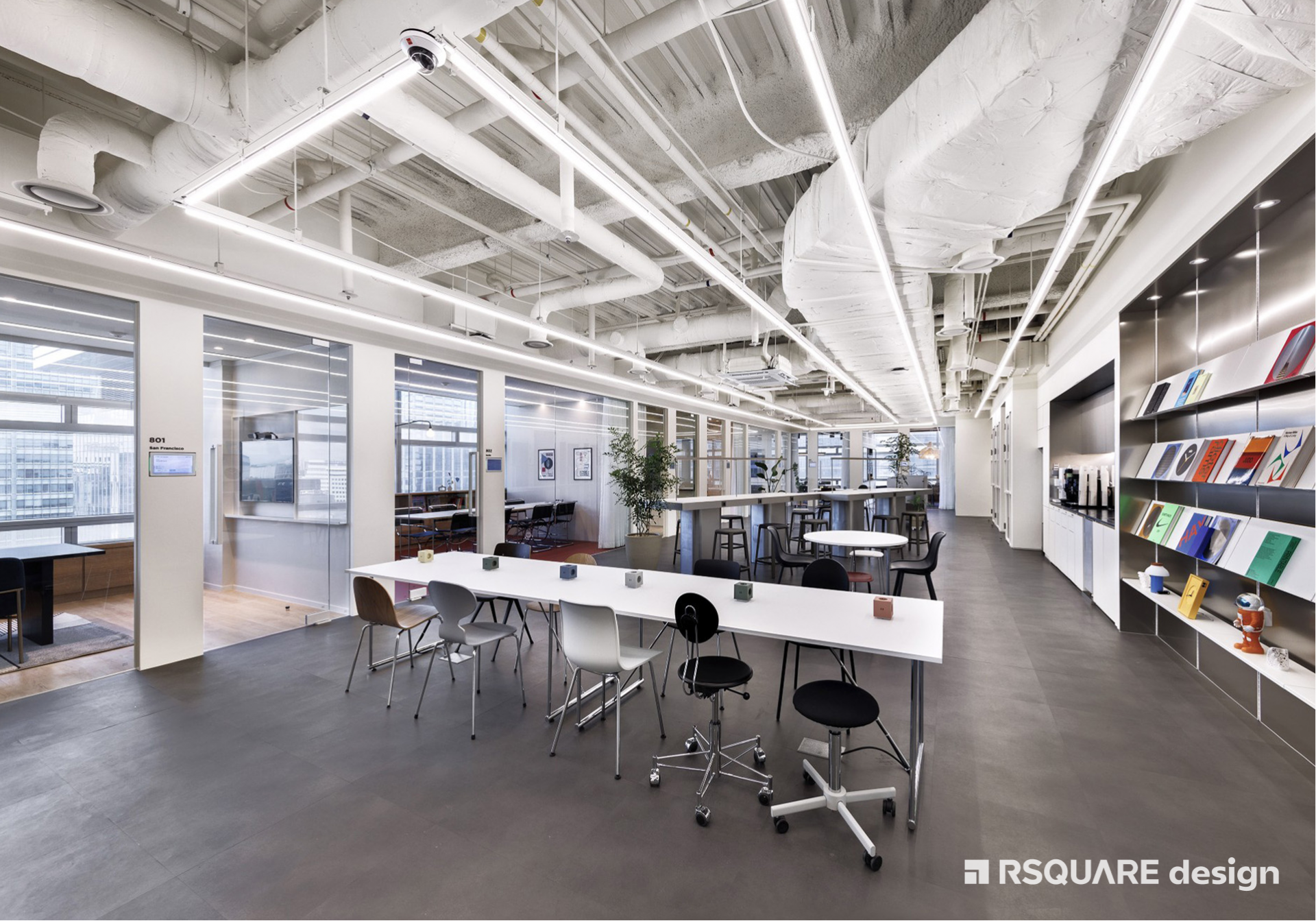 알스퀘어디자인_버킷플레이스(오늘의집)_오피스 인테리어_라운지