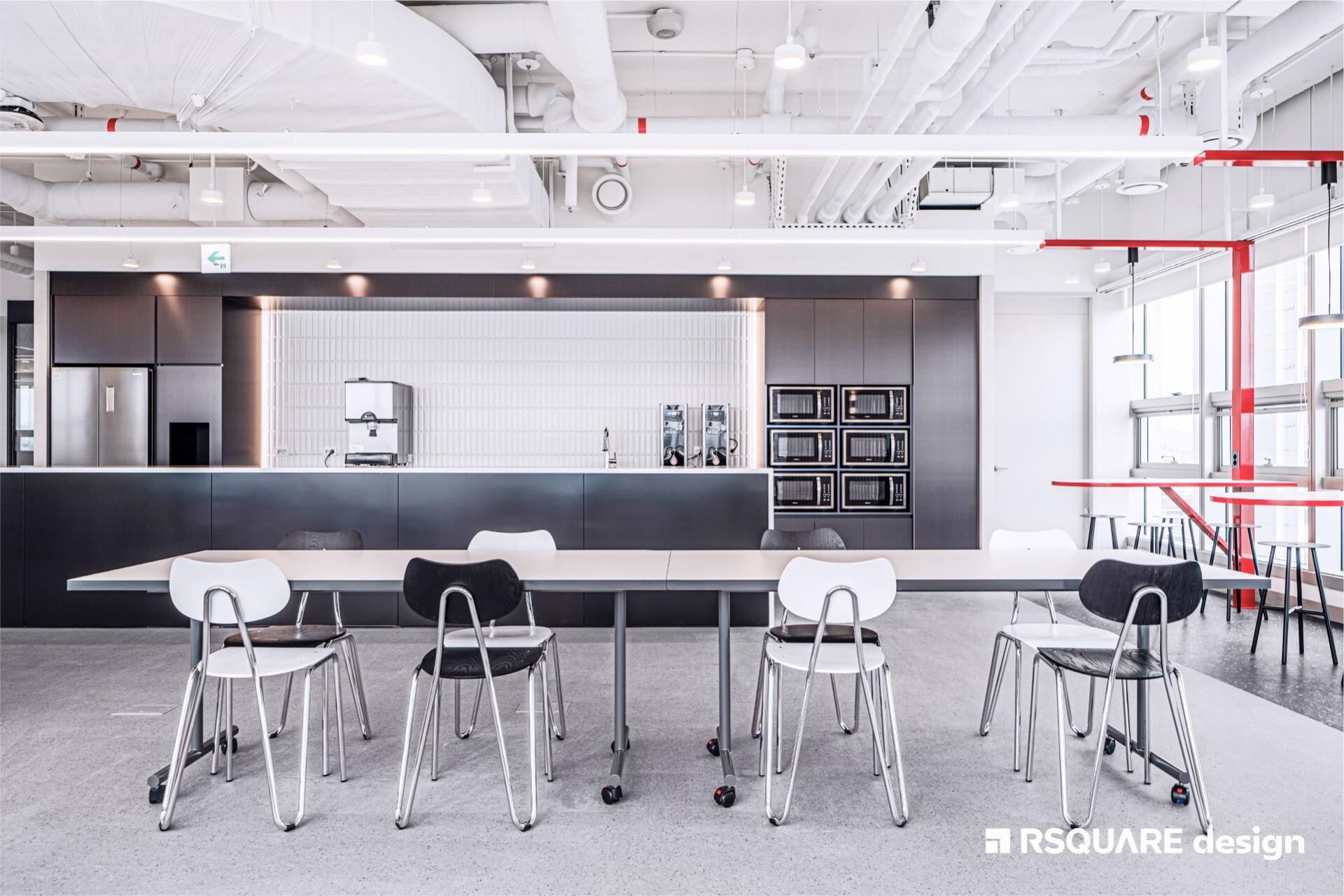 알스퀘어디자인_코리아세븐_오피스 인테리어_라운지