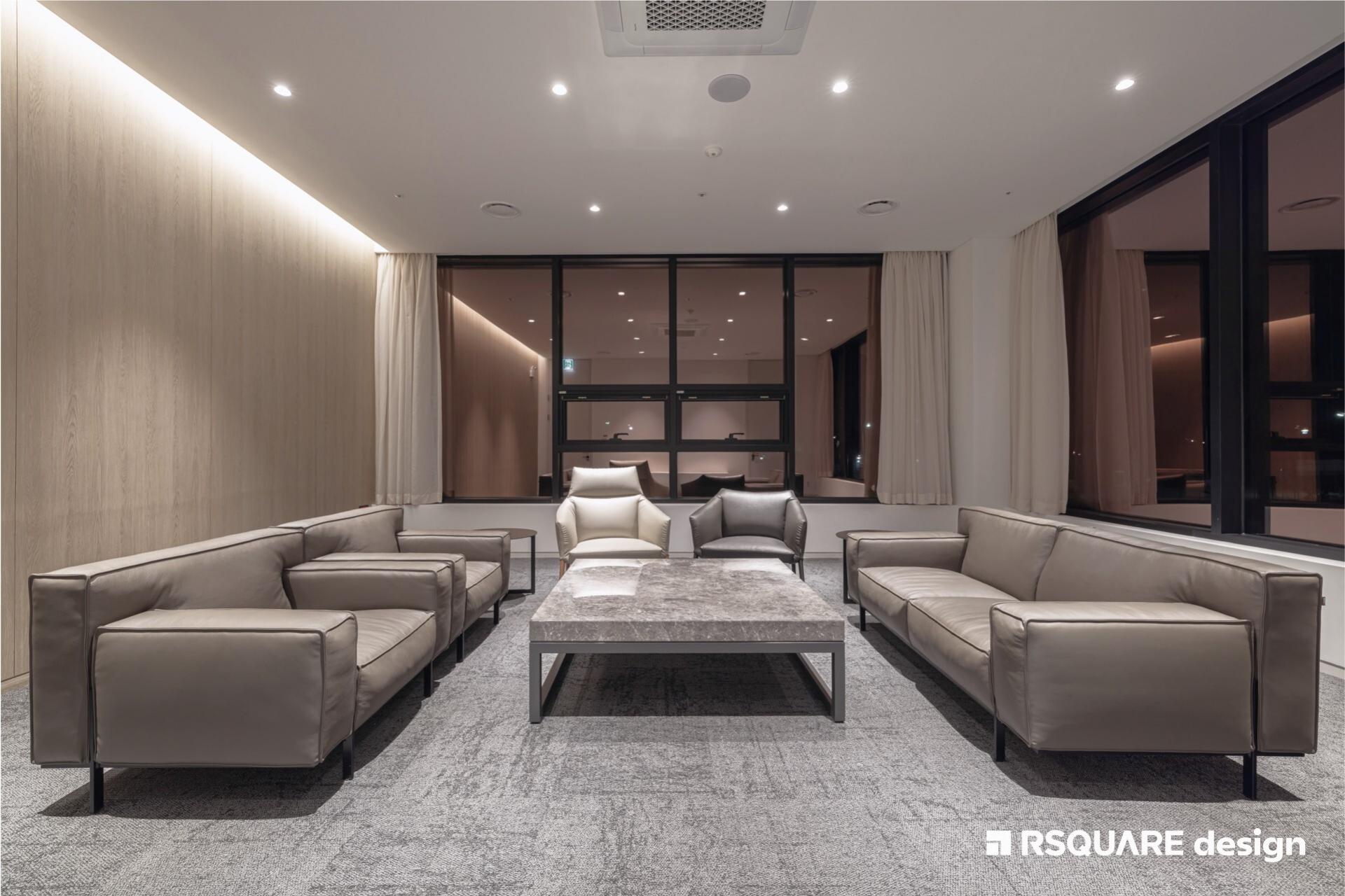 알스퀘어디자인_한솔케미칼_오피스 인테리어_VIP실