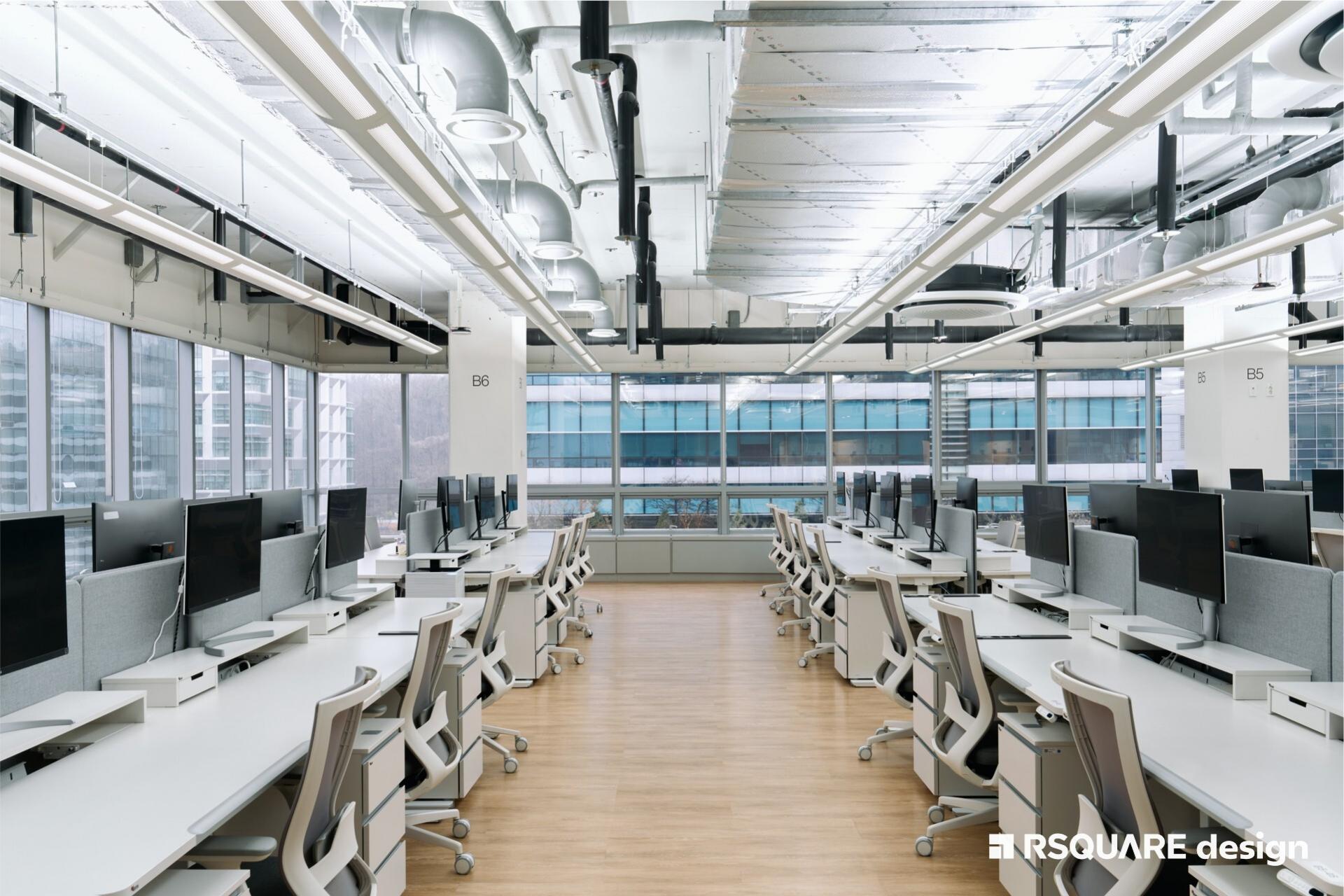 알스퀘어디자인_카카오스타일_오피스 인테리어_업무 공간