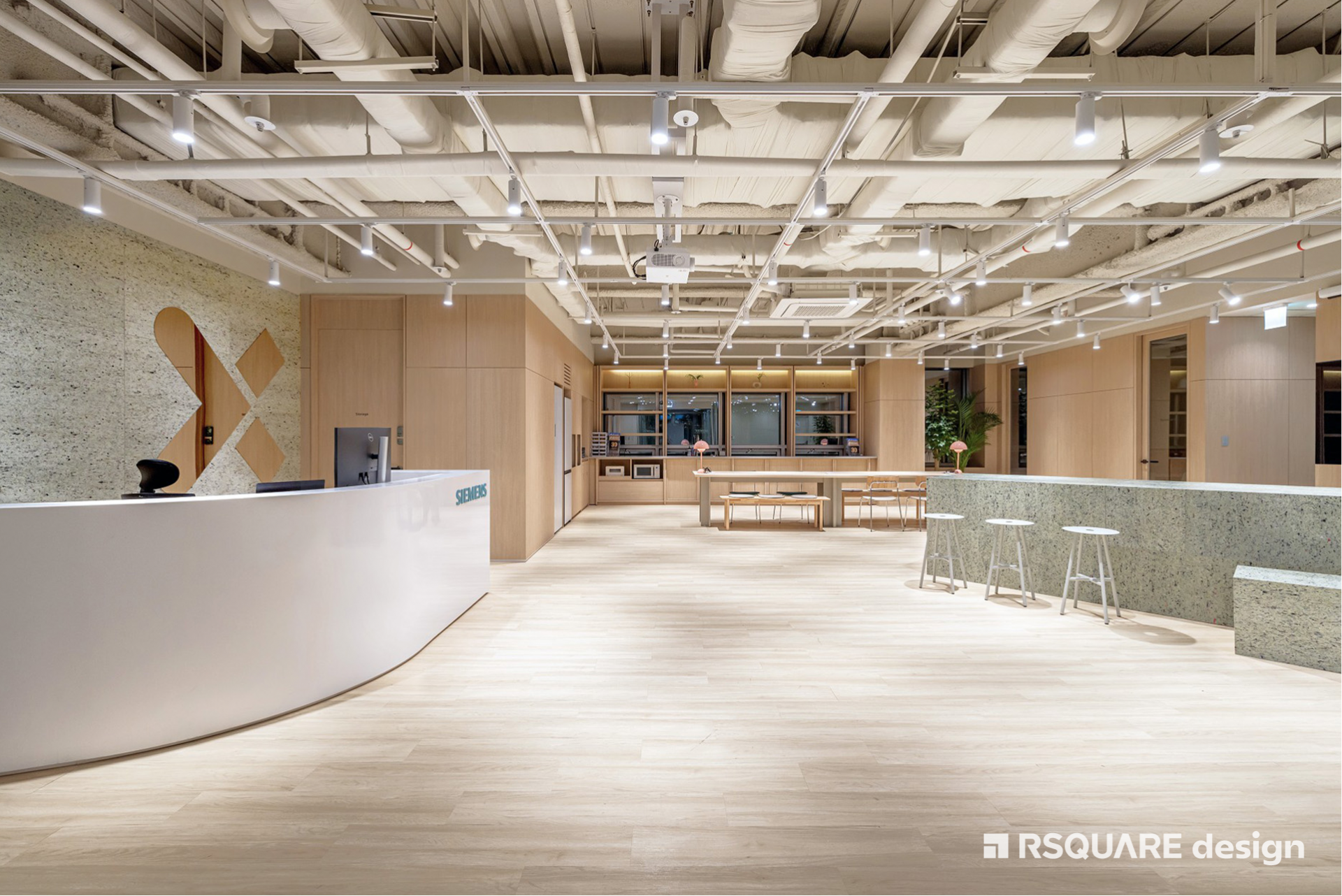 알스퀘어디자인_지멘스 도곡_오피스 인테리어_라운지