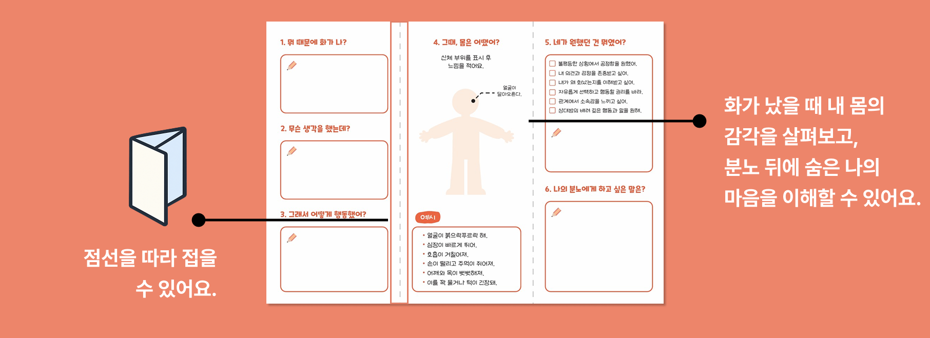 분노 돌보기 활동지(1권/100매)