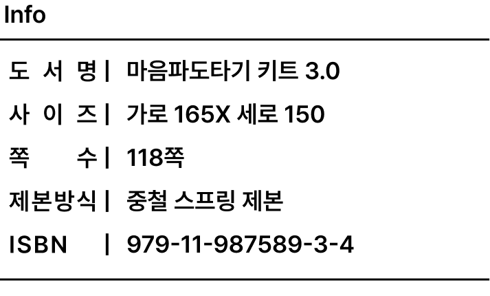 마음파도타기 KIT 3.0