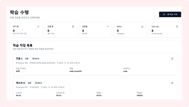 AI 모델 학습 & 평가